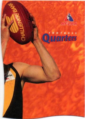 1995 Bewick Enterprises AFLPA Football Quarters Series Two #57 Chris Naish Front